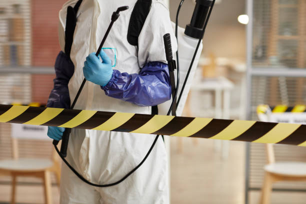 Professional Biohazard technician working in Mendham, NJ